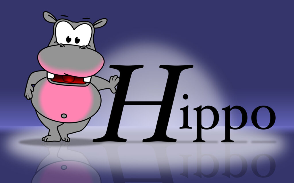 Narrowcasting Hippo reclame eetcafé
