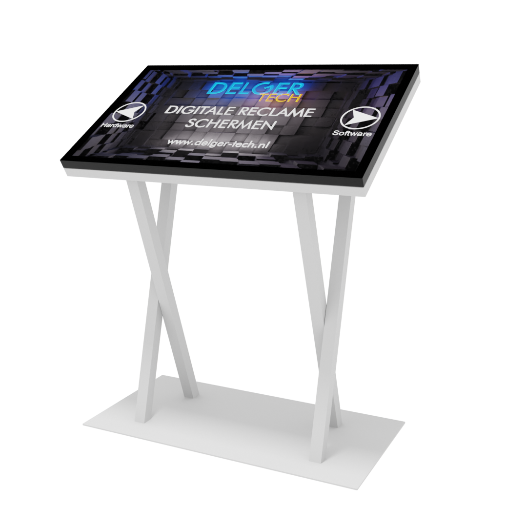 43inch kiosk tafel model met touchscreen