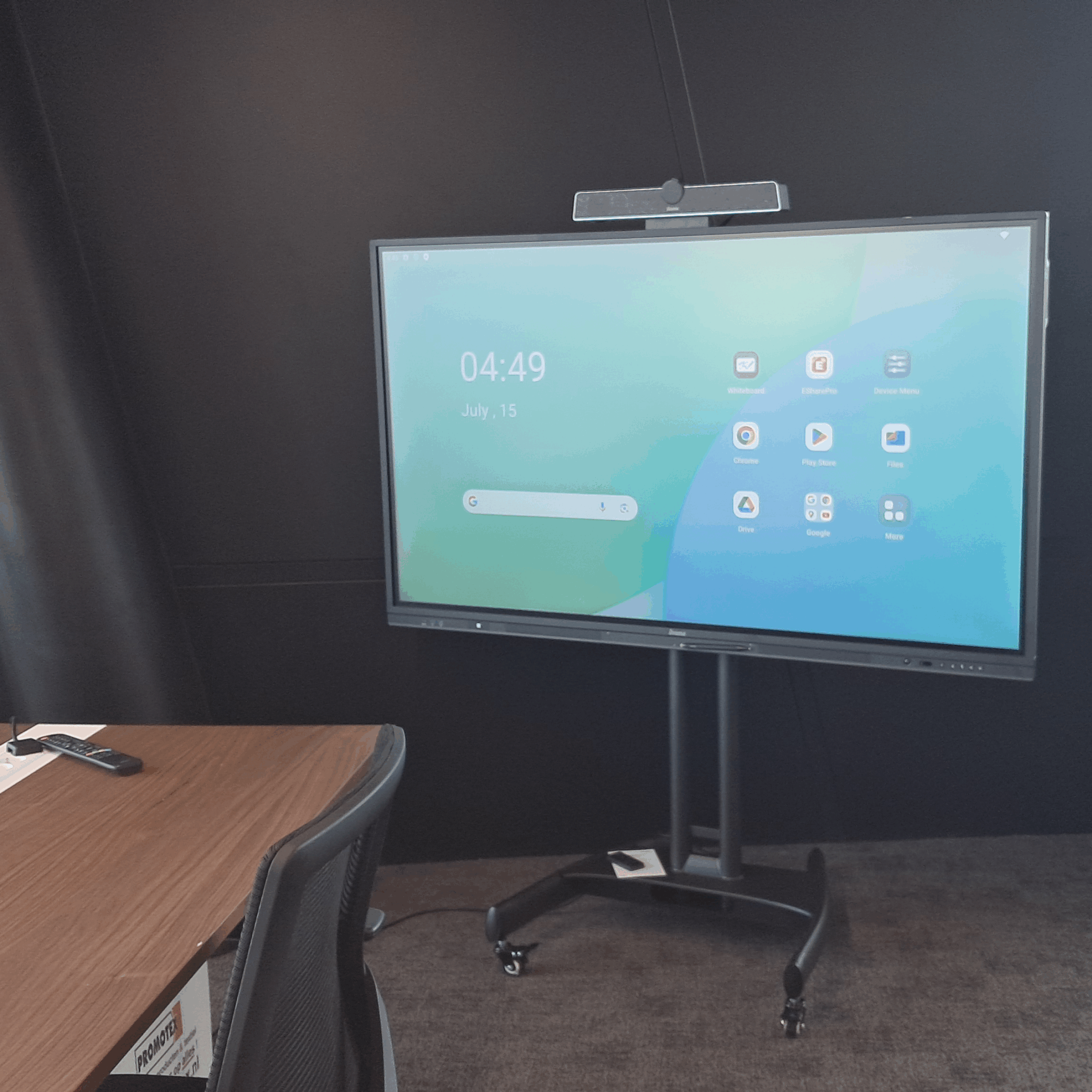 Digital Signage - informatiescherm voor bedrijven 65 inch digibord voor vergaderen en presenteren